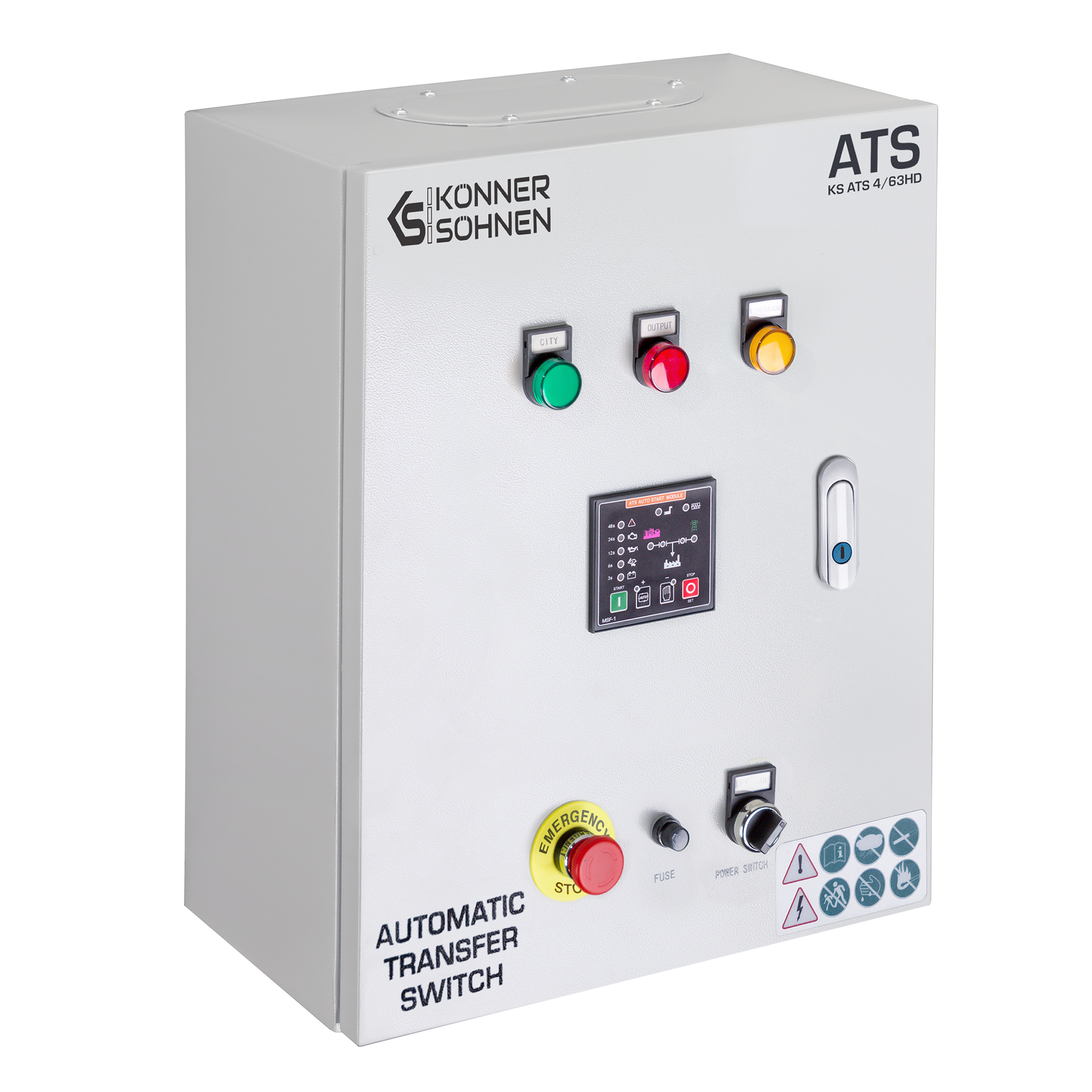 ATS-Einheit KS ATS 4/63HD – Notstrom-Umschaltung (ATS)