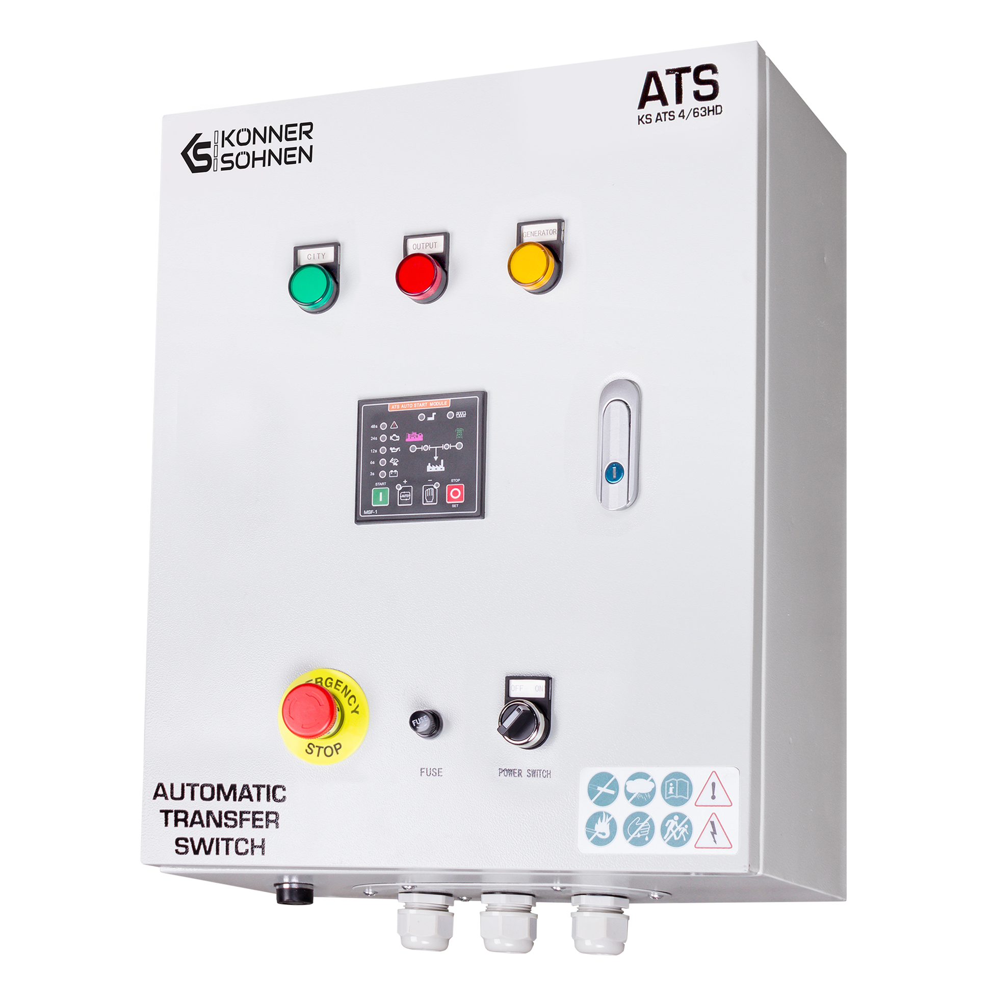 ATS-Einheit KS ATS 4/63HD – Notstrom-Umschaltung (ATS)