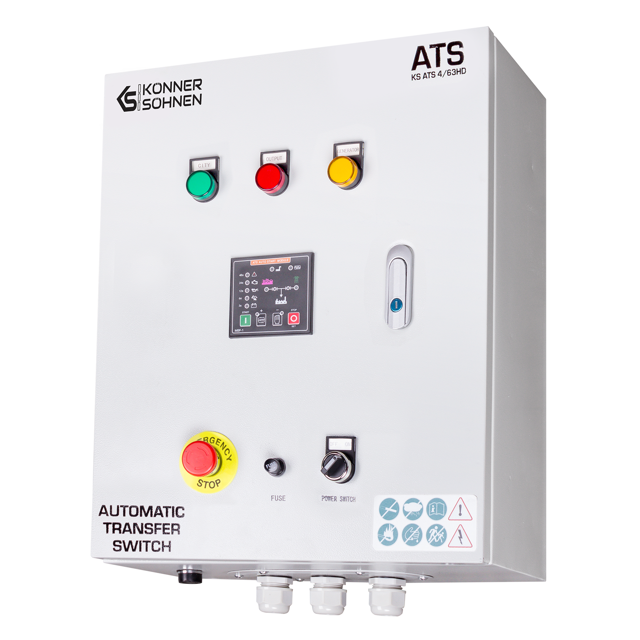 ATS-Einheit KS ATS 4/63HD – Notstrom-Umschaltung (ATS)