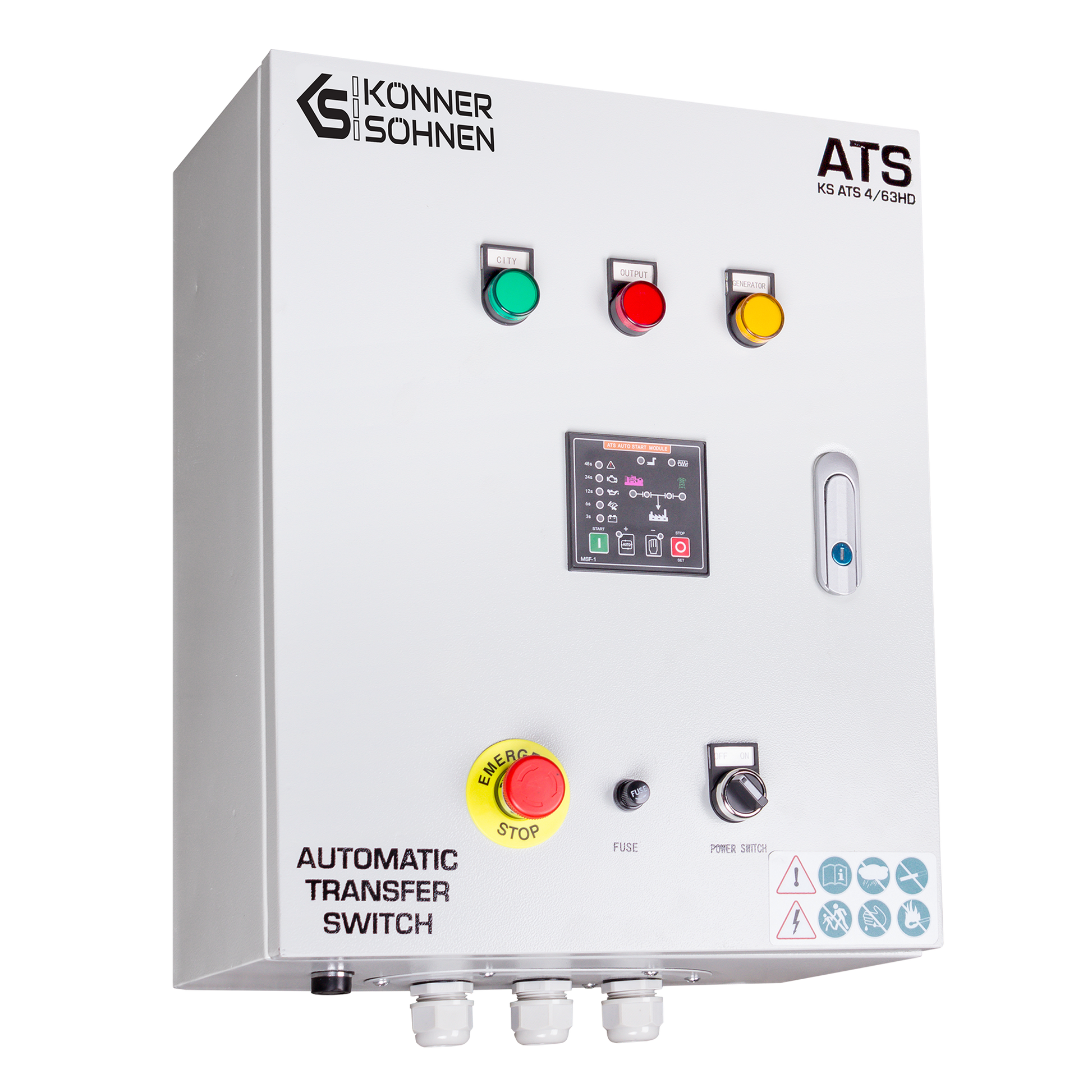 ATS-Einheit KS ATS 4/63HD – Notstrom-Umschaltung (ATS)
