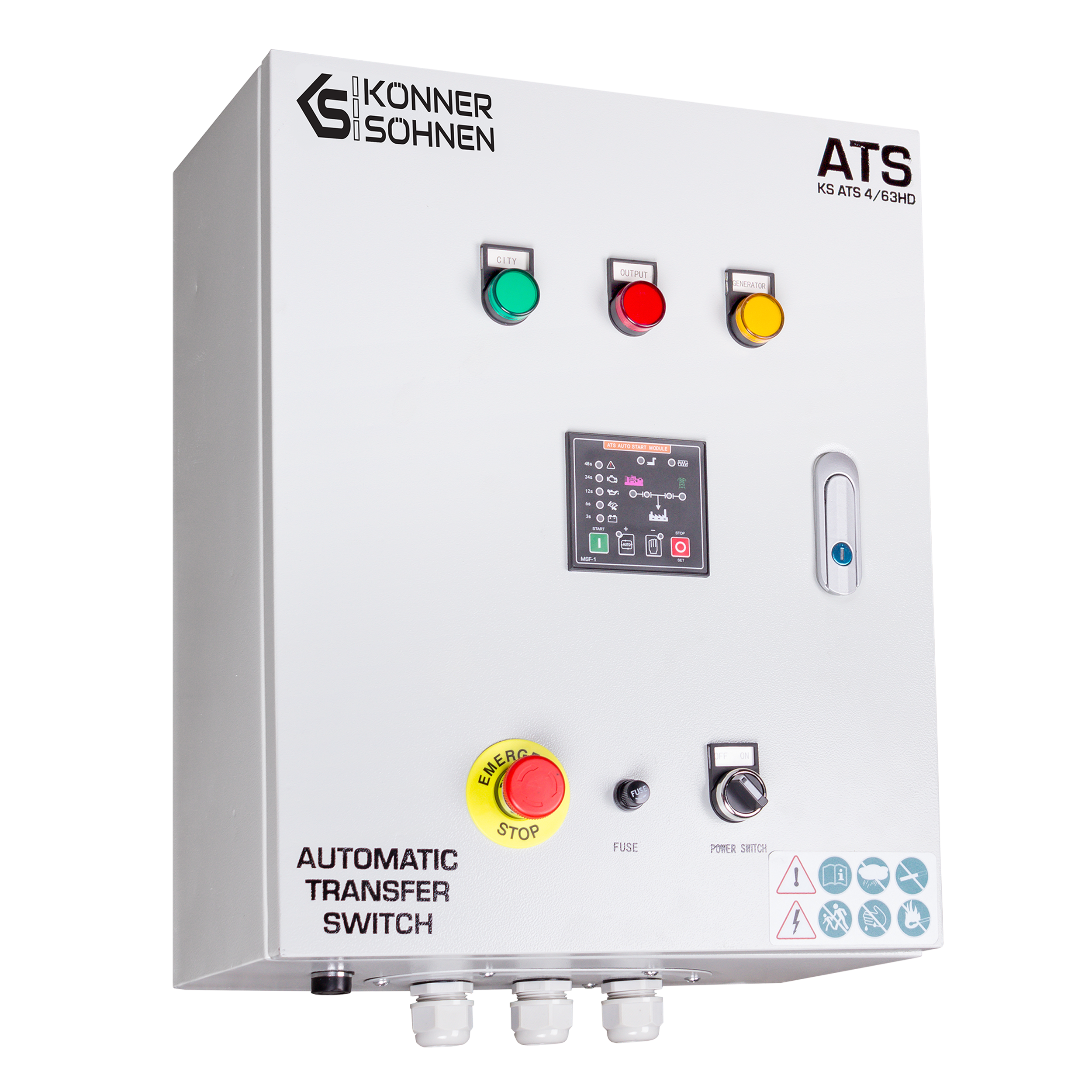 ATS-Einheit KS ATS 4/63HD – Notstrom-Umschaltung (ATS)