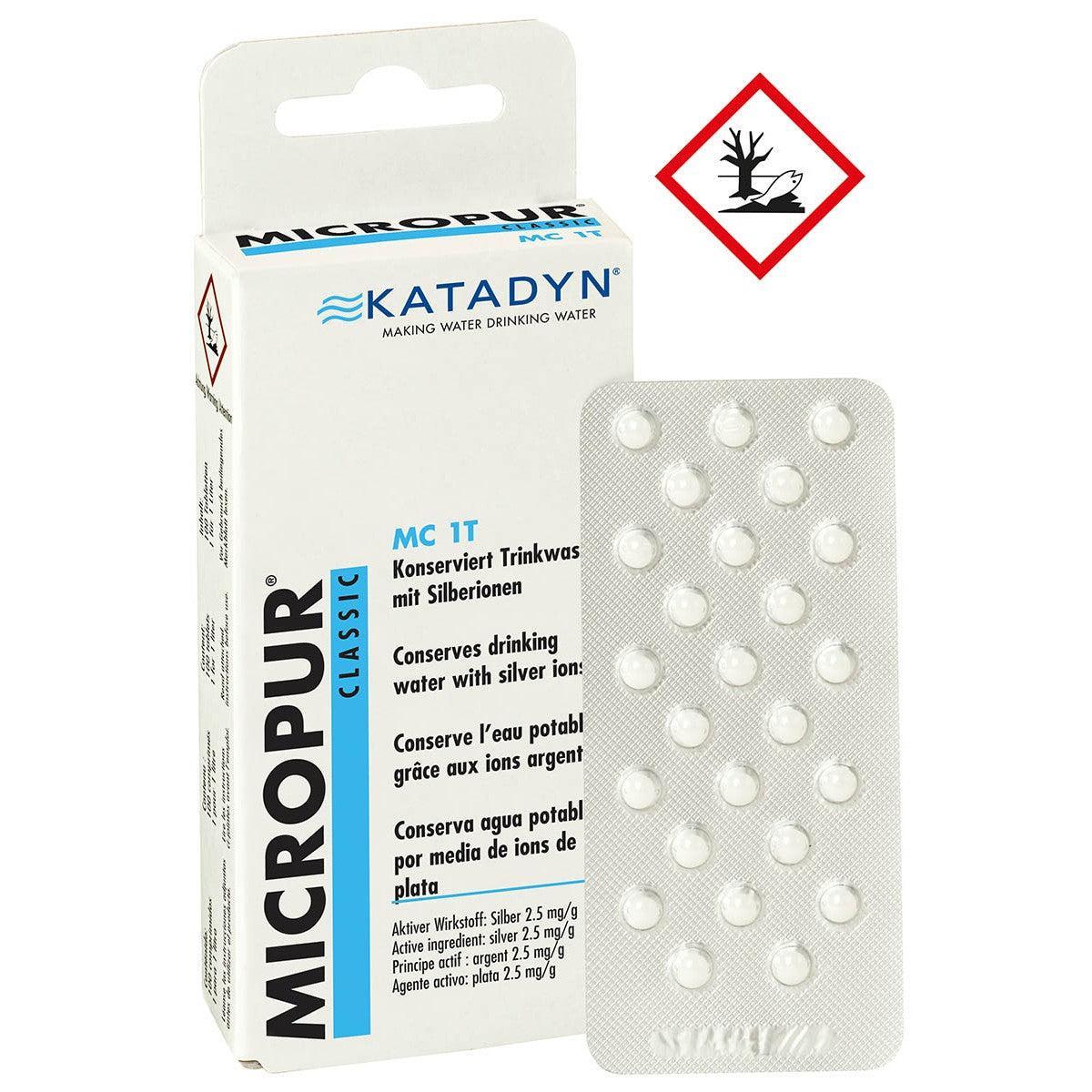 Katadyn, "Micropur MC 1T", 100 Tabletten