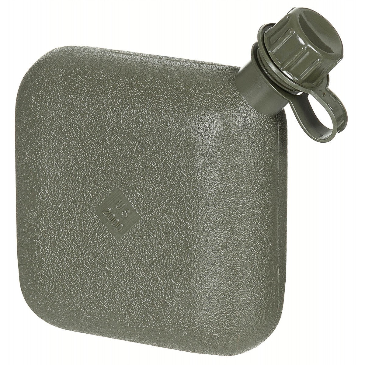 US Feldflasche, eckig, mit Hülle, M 95 CZ tarn, 2 Qt-Essen/Trinken/Kochen-Krisenbedarf