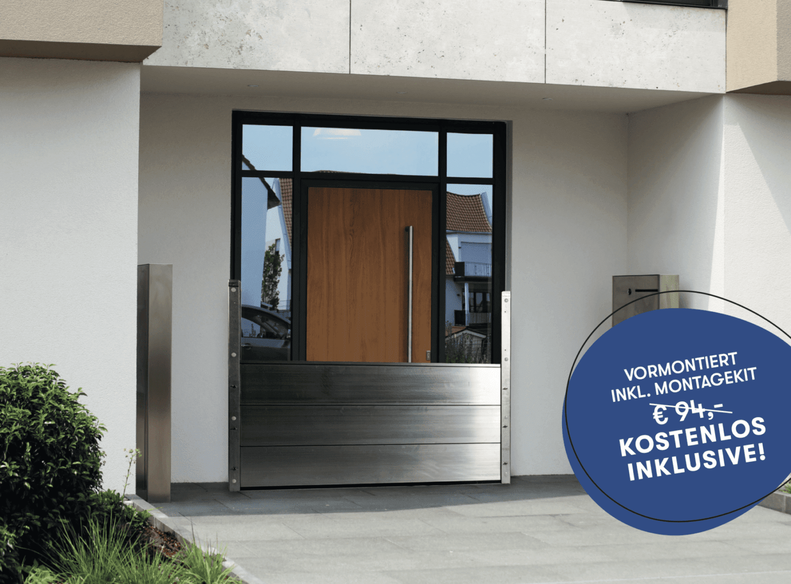 Loidhold Flutkit -Dammbalkensystem zur einfachen Montage in vormontierter Ausführung inkl. Montagekit.