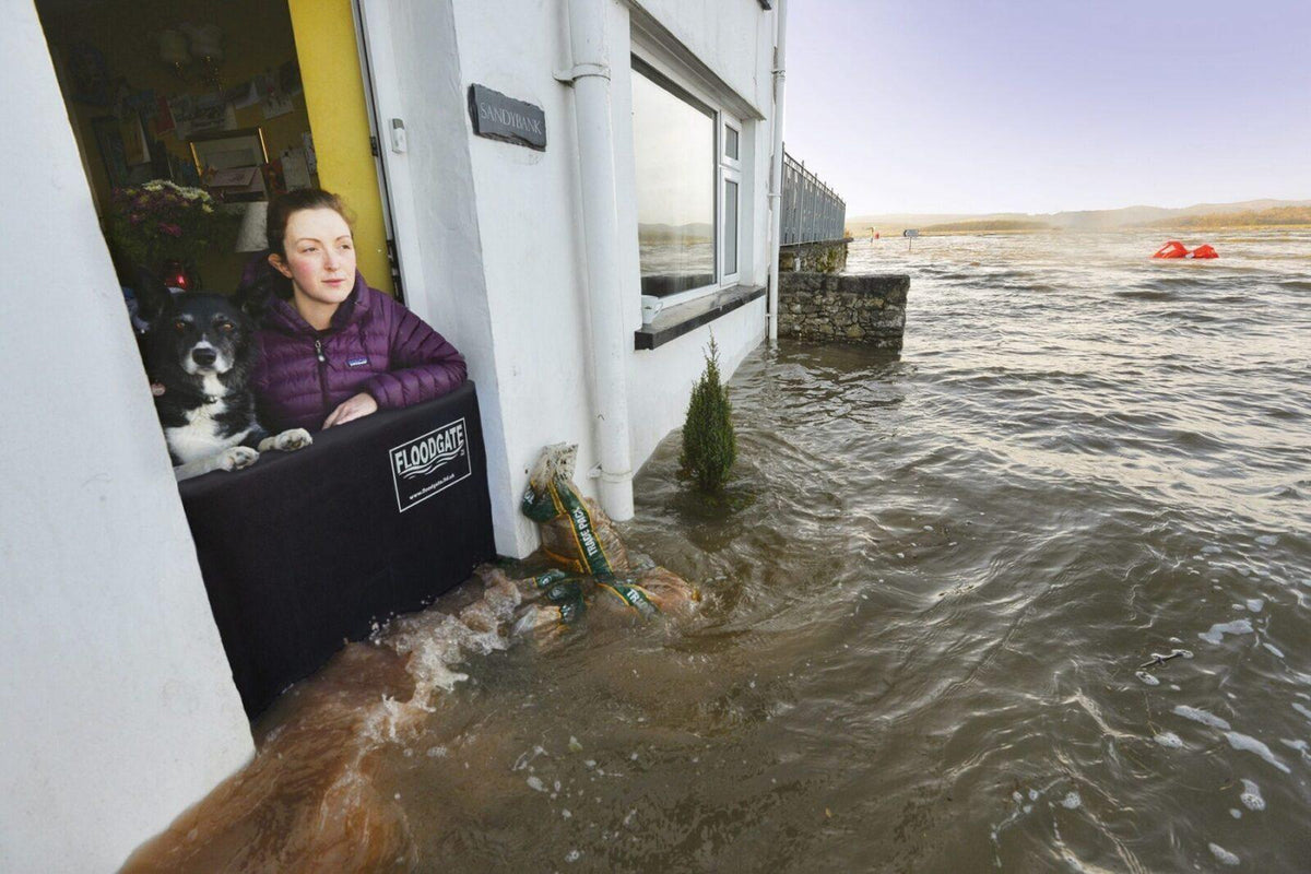 Mobiler Hochwasserschutz Floodgate – Flutschott – Stauhöhe 68 cm