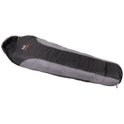 Mumienschlafsack, "Advance", schwarz-grau-Schlafsäcke/Camping-Krisenbedarf