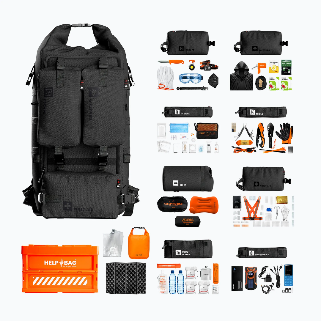 Notfallset HELP BAG® MAX PRO 5.0-Rucksäcke-Krisenbedarf