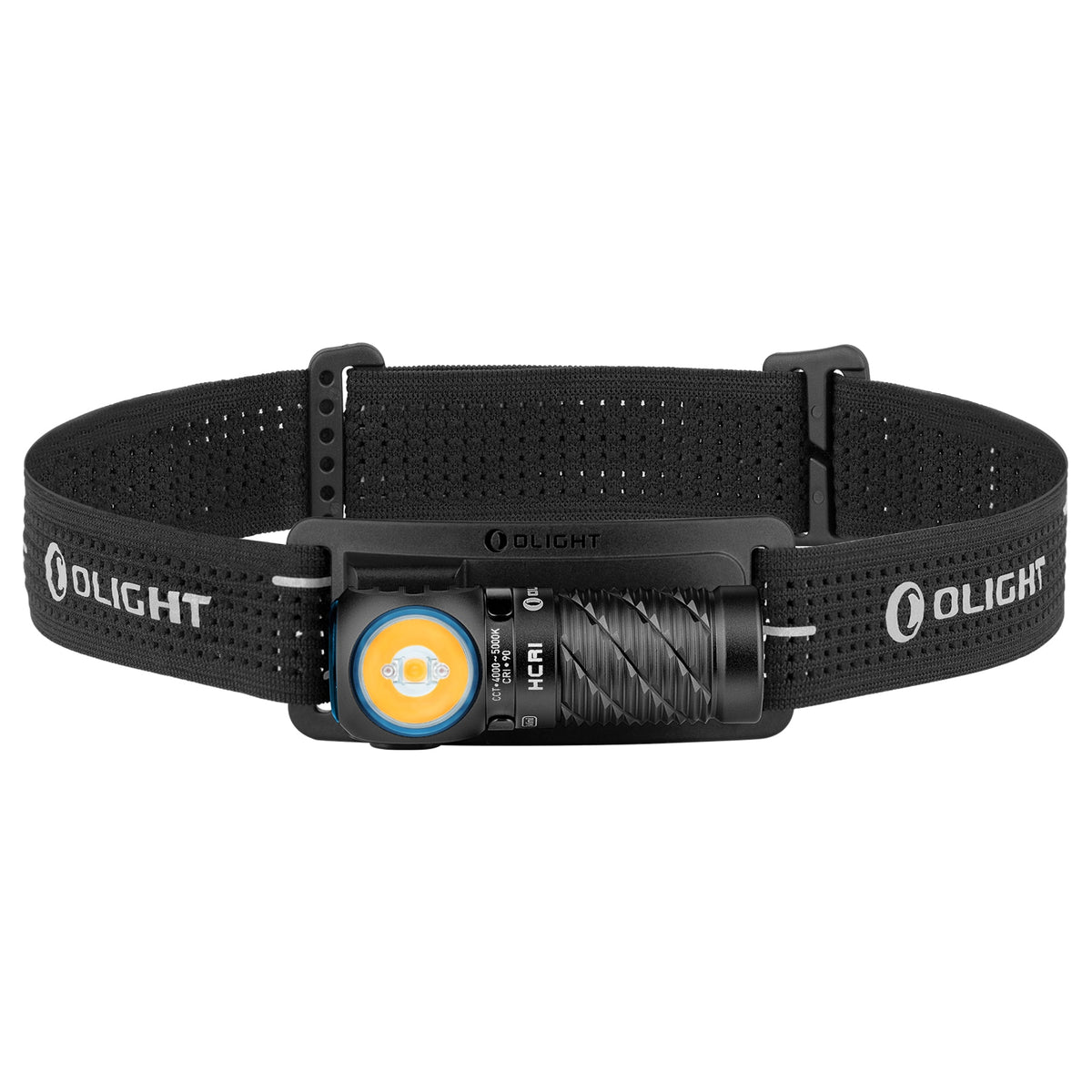 Olight - Perun 3 Mini HCRI Neutral White Black - Kopf- und Winkeltaschenlampe mit Stirnband - 920 Lumen