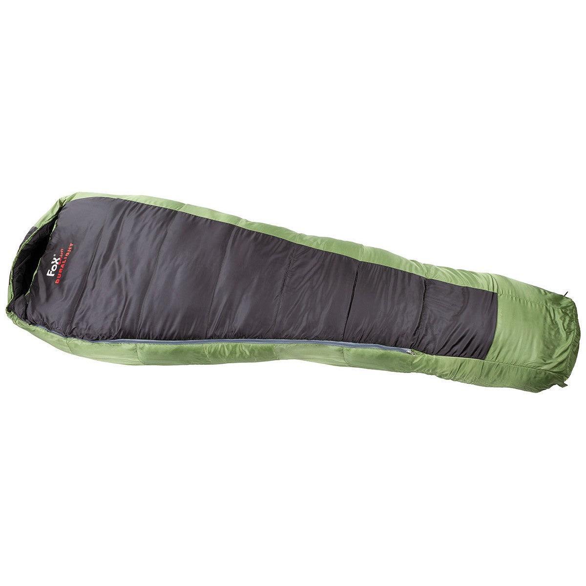 Schlafsack, "Duralight",oliv-schwarz-Schlafsäcke/Camping-Krisenbedarf