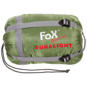 Schlafsack, "Duralight",oliv-schwarz-Schlafsäcke/Camping-Krisenbedarf