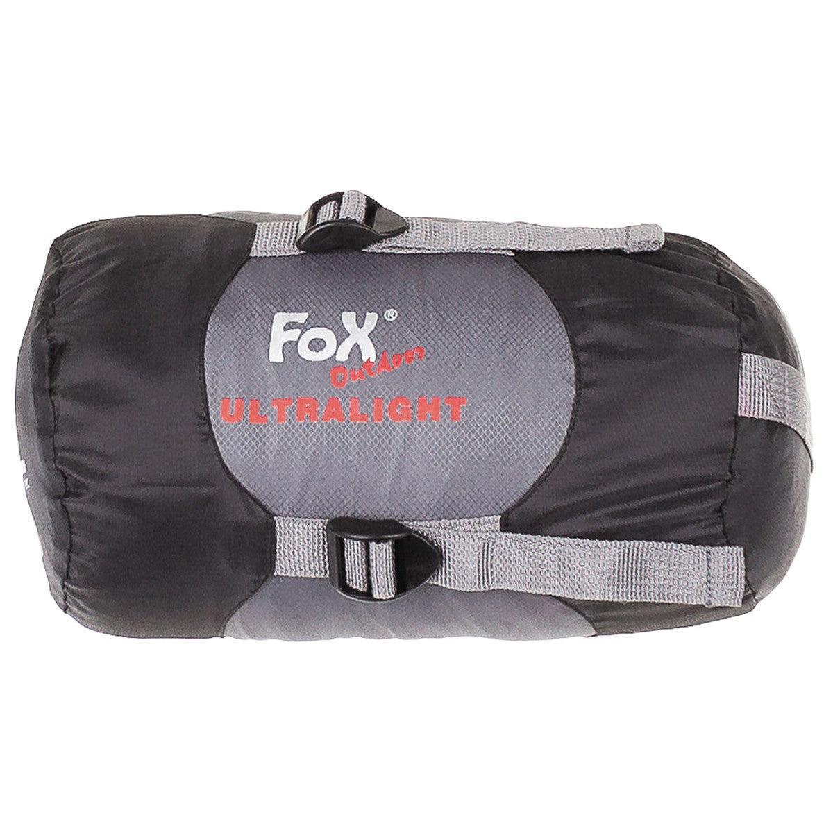 Schlafsack, "Ultralight", schwarz-grau-Schlafsäcke/Camping-Krisenbedarf