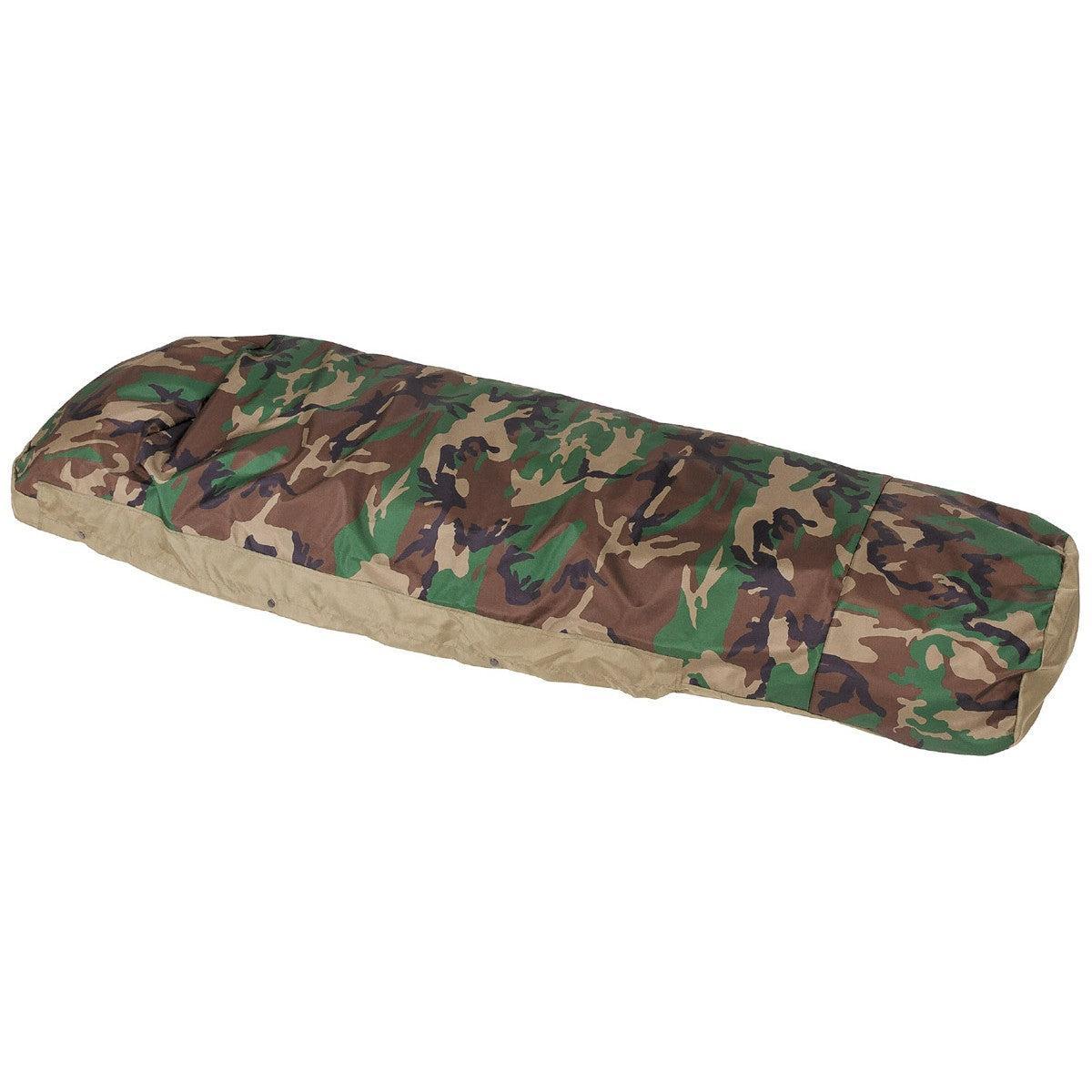 Schlafsacküberzug, Modular, 3-Lagen Laminat, woodland-Schlafsäcke/Camping-Krisenbedarf