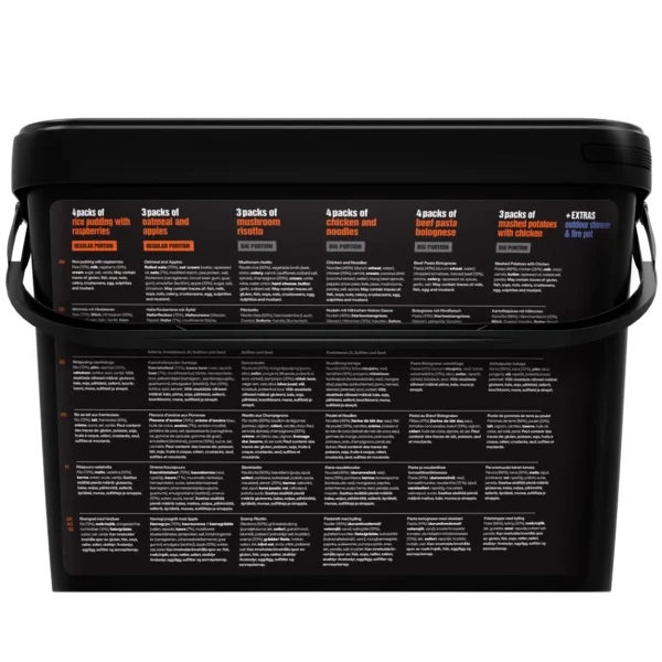 Tactical Foodpack Survival Pack Mike – 21 Mahlzeiten gefriergetrocknet, 3-Wochen-Vorrat