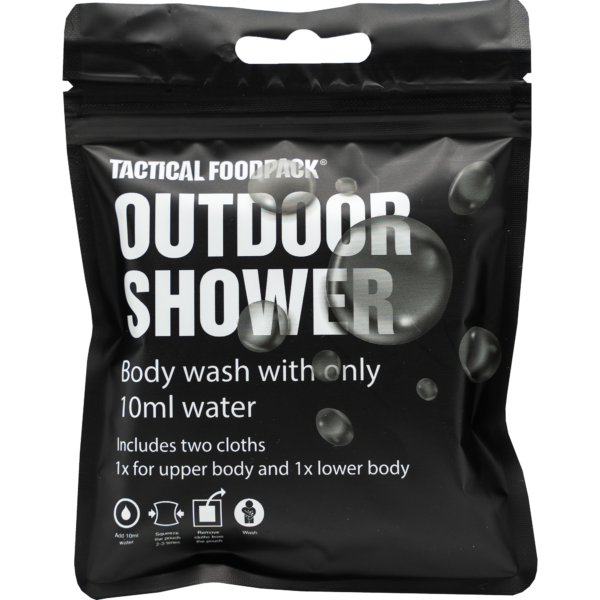 Tactical Foodpack Outdoor-Dusche – Felddusche für Körperpflege ohne fließendes Wasser 140x