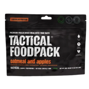Tactical Foodpack Haferflocken mit Äpfeln – Veganes Outdoor-Frühstück gefriergetrocknet 20x