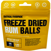 Tactical Foodpack Rum Balls – Gefriergetrocknete Rum-Pralinen, 40 g 45x