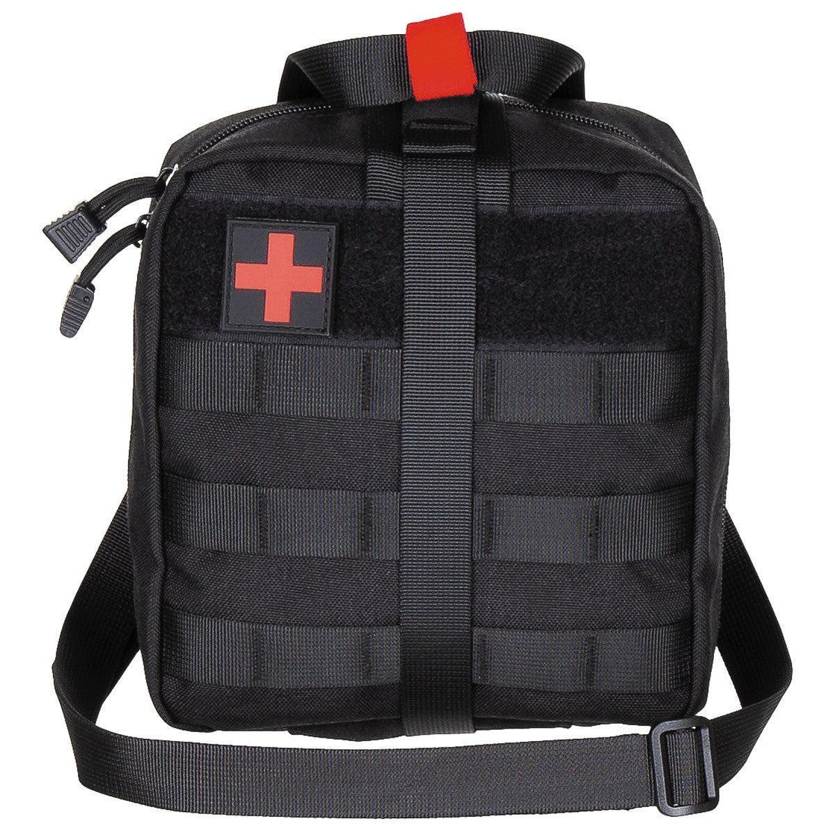 Tasche, Erste-Hilfe, groß,"MOLLE IFAK", schwarz
