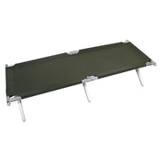US Feldbett, Alu, oliv, wie original US Army-31 Schlafsäcke/Camping-Krisenbedarf