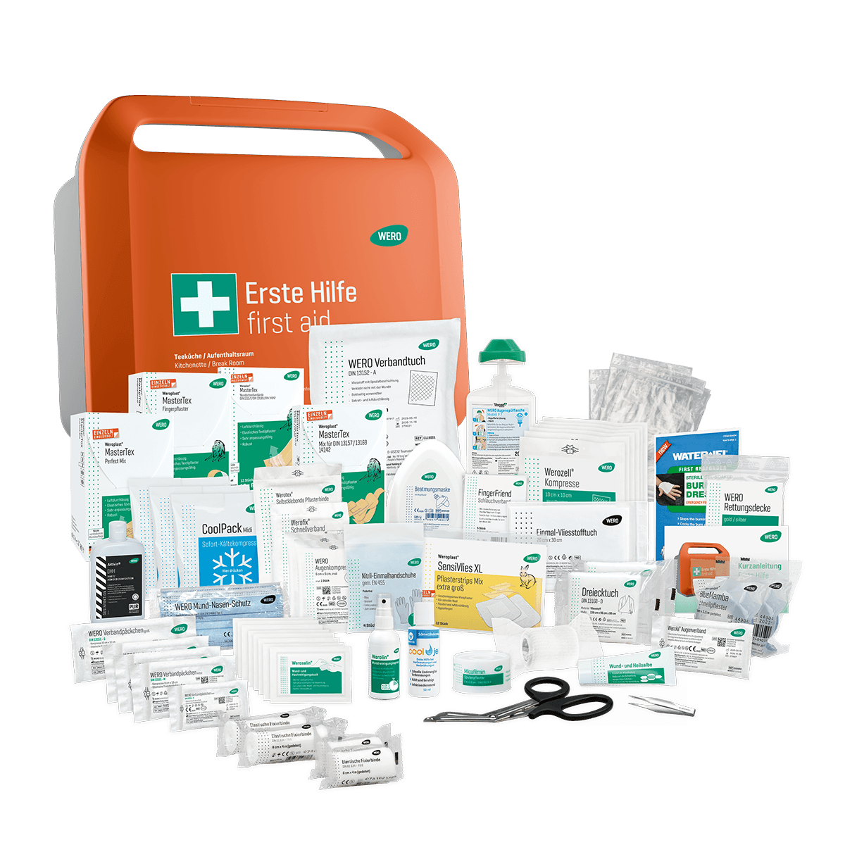 WERO Smart Case® Erste-Hilfe-Koffer DIN 13157 - Teeküche / Aufenthaltsraum