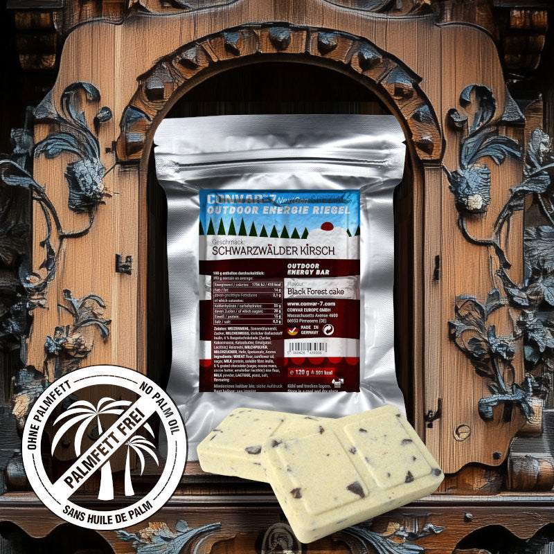 CONVAR-7 NextGen Energy Bar - Schwarzwälder Kirsch (120g) 81x