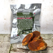 Convar Feldküche 4 Brotscheiben mit Aufstrich Geschmack: Salami (35g) 24x