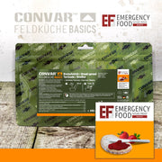 CONVAR™ Feldküche Basics Brotaufstrich Erdbeere (490g) 15x