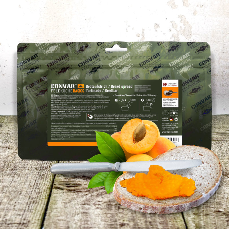 CONVAR™ Feldküche Basics Brotaufstrich Exotic (490g) 15x