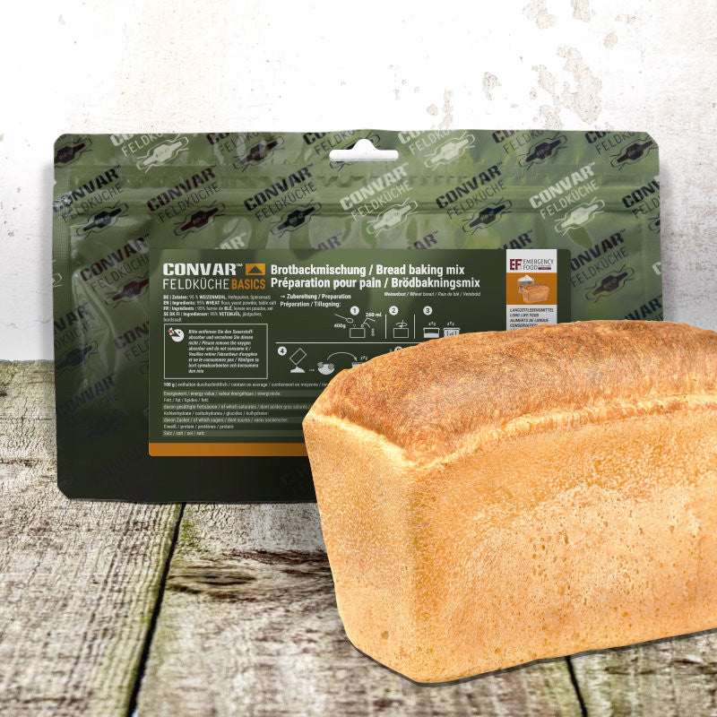 CONVAR™ Feldküche Basics Brotbackmischung (400g) 15x