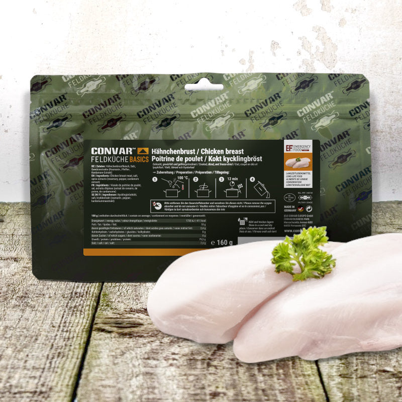 CONVAR™ Feldküche Basics Hähnchenbrust (160g) 15x