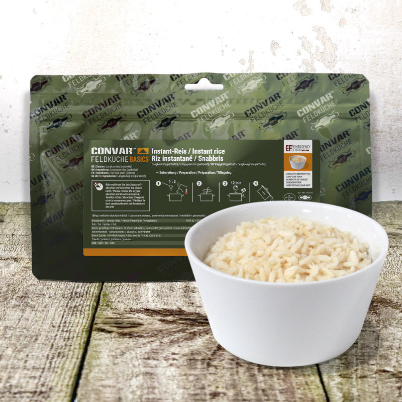 CONVAR™ Feldküche Basics Instant Reis (250g) 15x