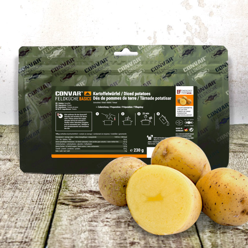 CONVAR™ Feldküche Basics Kartoffelwürfel (230g) 15x