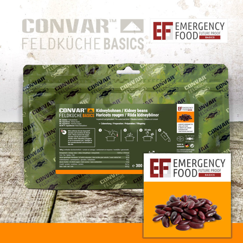 CONVAR™ Feldküche Basics Kidneybohnen (300g) 15x