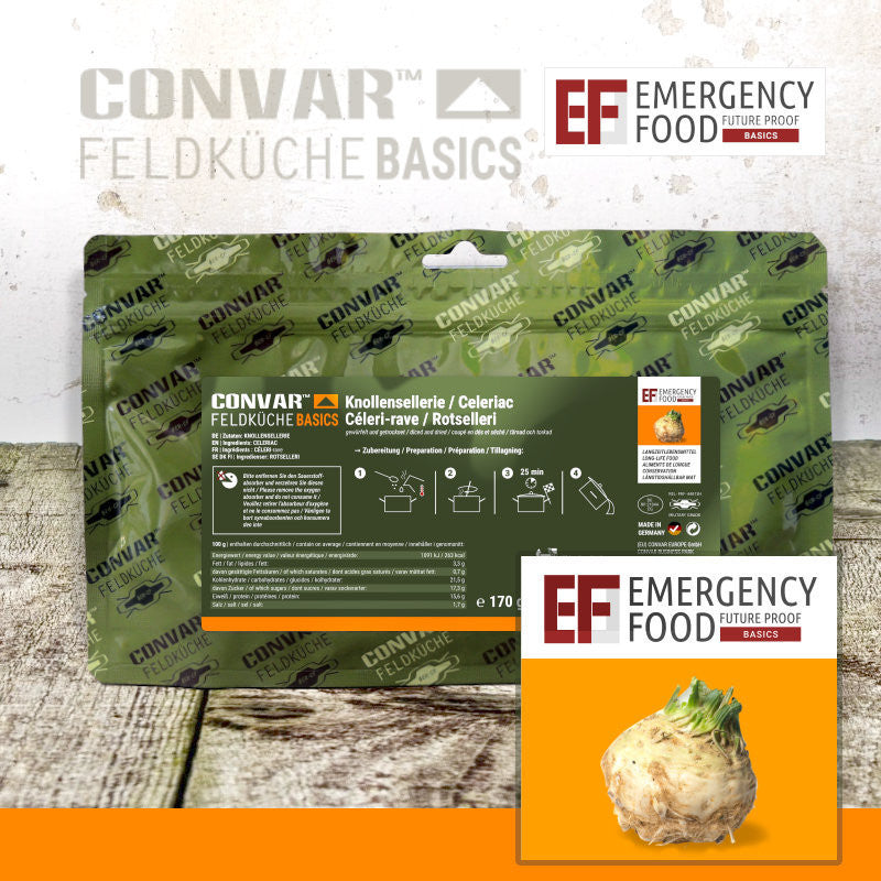 CONVAR™ Feldküche Basics Knollensellerie (170g) 15x