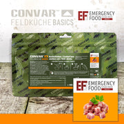 CONVAR™ Feldküche Basics Kochschinkenwürfel gefriergetrocknet (400g) 15x