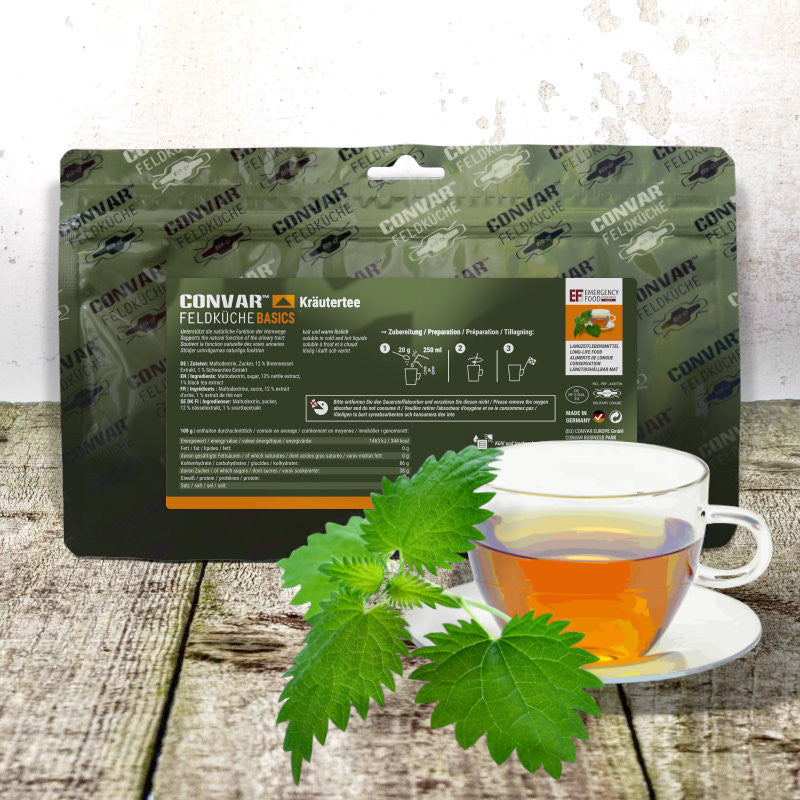 CONVAR™ Feldküche Basics Kräutertee Brennnessel (400g)