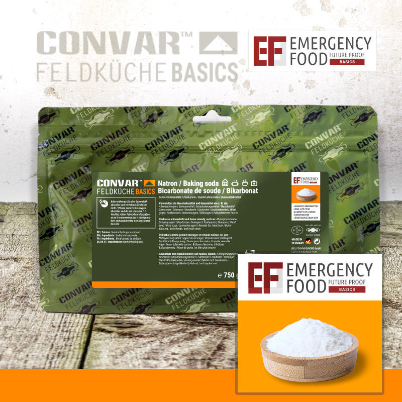 CONVAR™ Feldküche Basics Natron (750g) 15x
