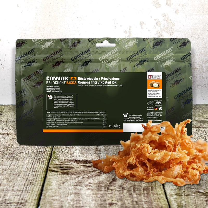 CONVAR™ Feldküche Basics Röstzwiebeln (140g) 15x