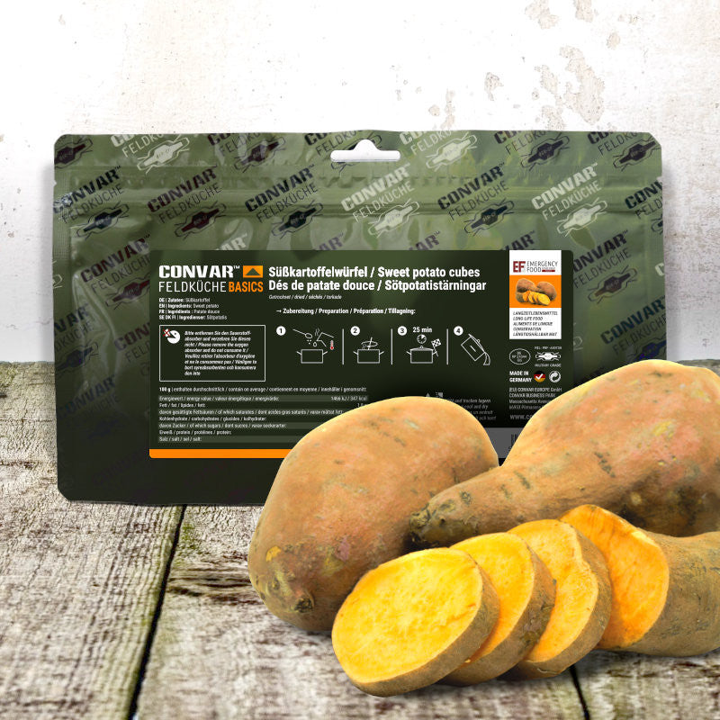 CONVAR™ Feldküche Basics Süßkartoffelwürfel (360g) 15x