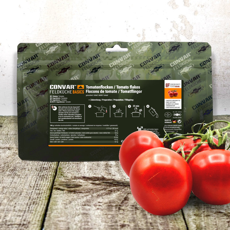 CONVAR™ Feldküche Basics Tomaten Flocken (180g) 15x