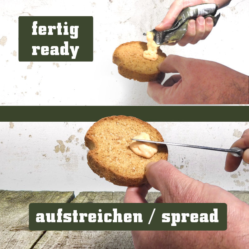 CONVAR™ Feldküche Brotaufstrich Käse-Creme (25g) 24x