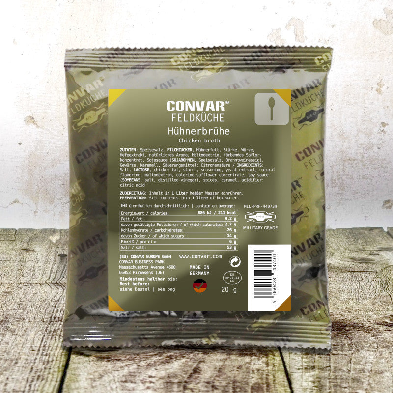 CONVAR™ Feldküche Basics Hühnerbrühe (570g) 15x