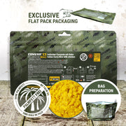 CONVAR™ Feldküche Indischer Curryreis mit Huhn (1 Portion) (165g) 12x