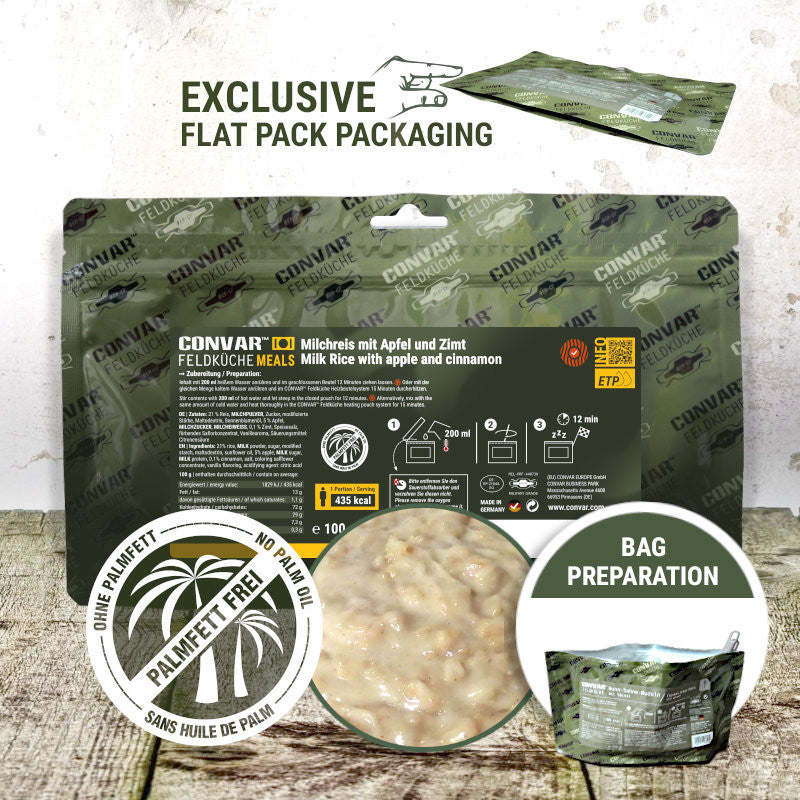 CONVAR™ Feldküche Milchreis (100g) 12x