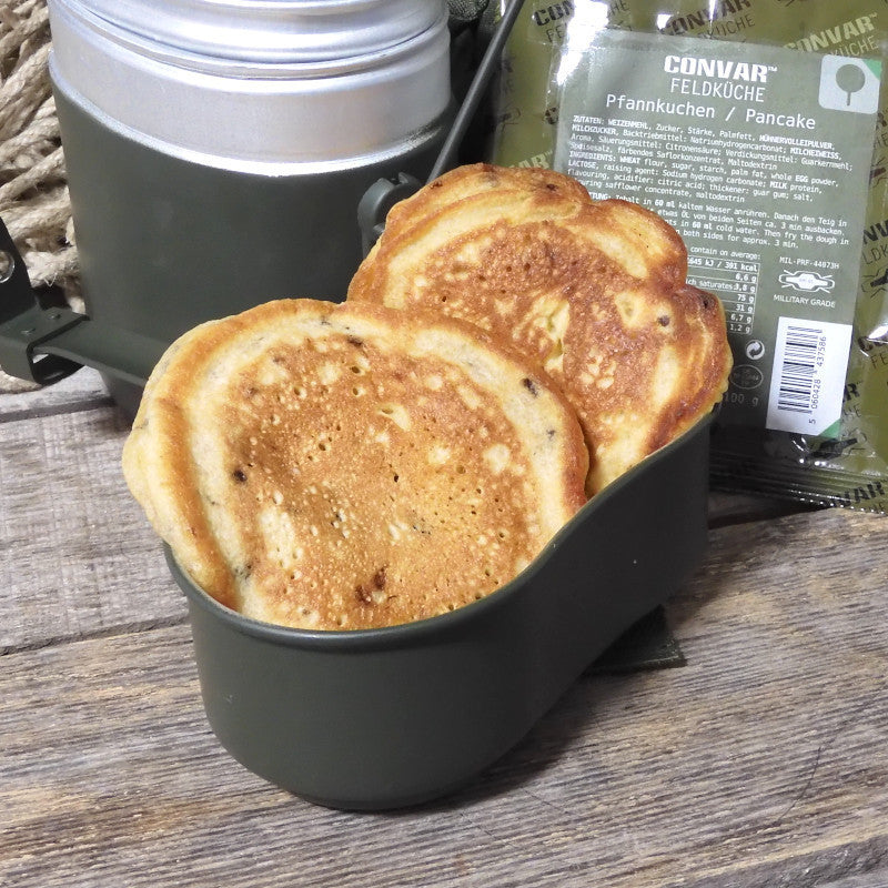 CONVAR™ Feldküche Pfannkuchen mit Äpfeln und Schokolade (110g) 24x