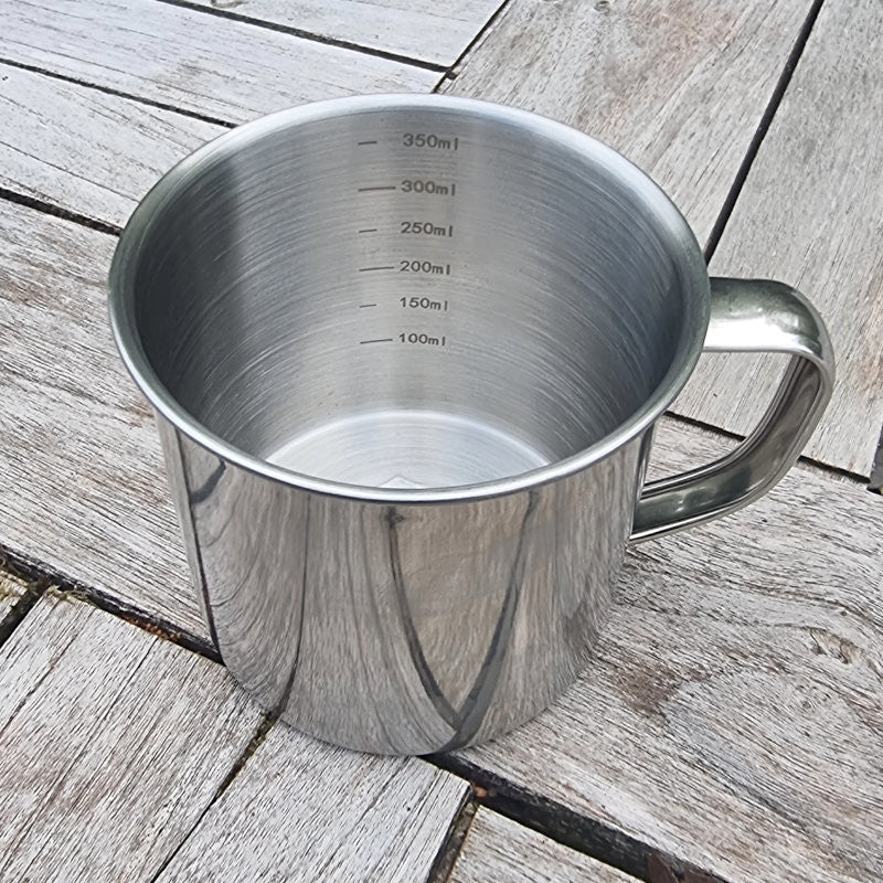 CONVAR™ Feldküche Tasse mit Skala (350ml) 15x