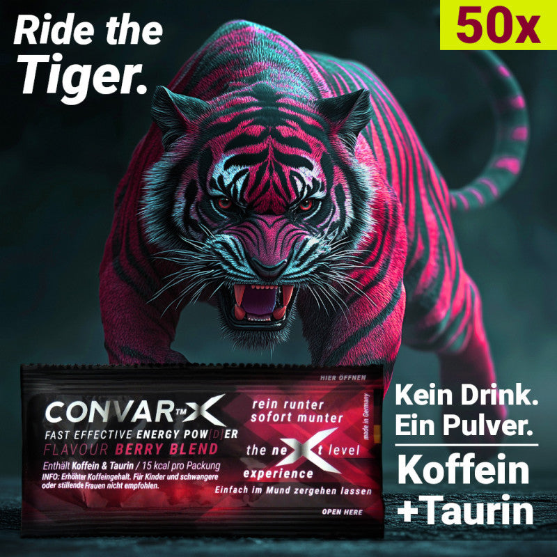 CONVAR-X Energiepulver Berry Blend (5g) 50x