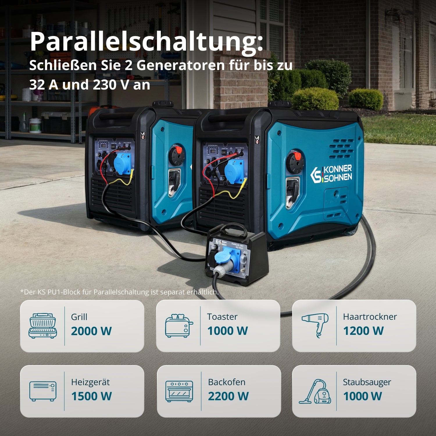 Inverter-Generator KS 6000iE S – Inverter-Generatoren