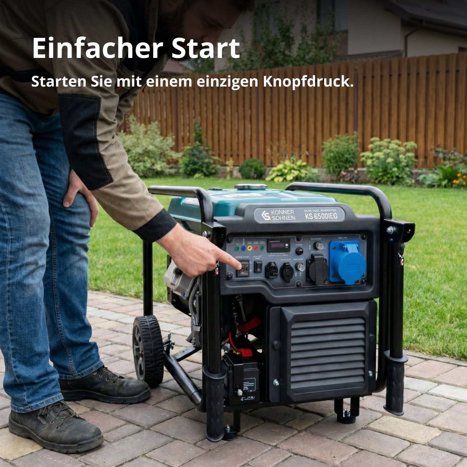 Inverter Generator KS 6500iEG (Benzin/Gas) – Inverter-Generatoren