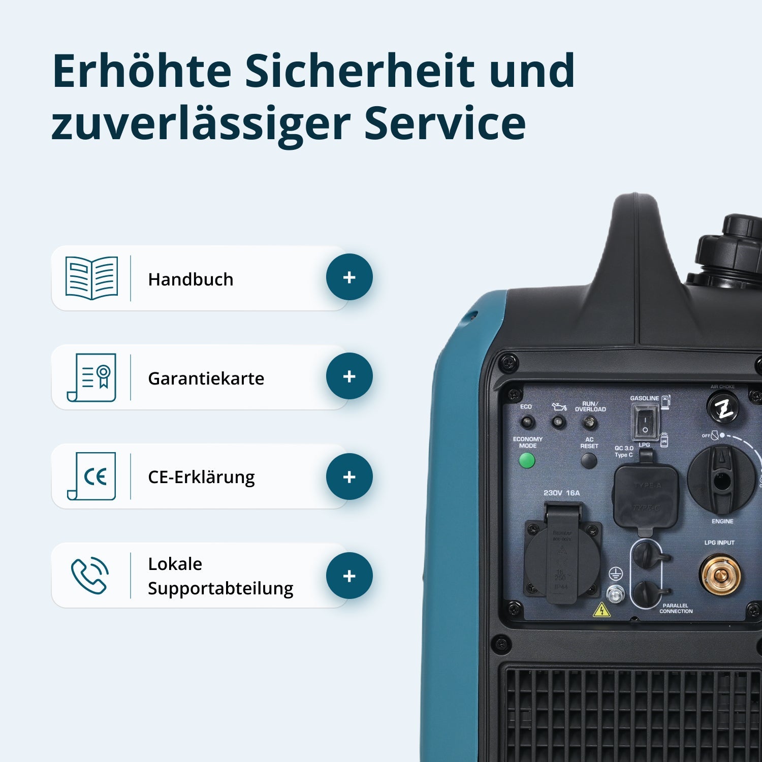 Invertergenerator (Gas/Benzin) KS 1900iG S – Inverter-Generatoren