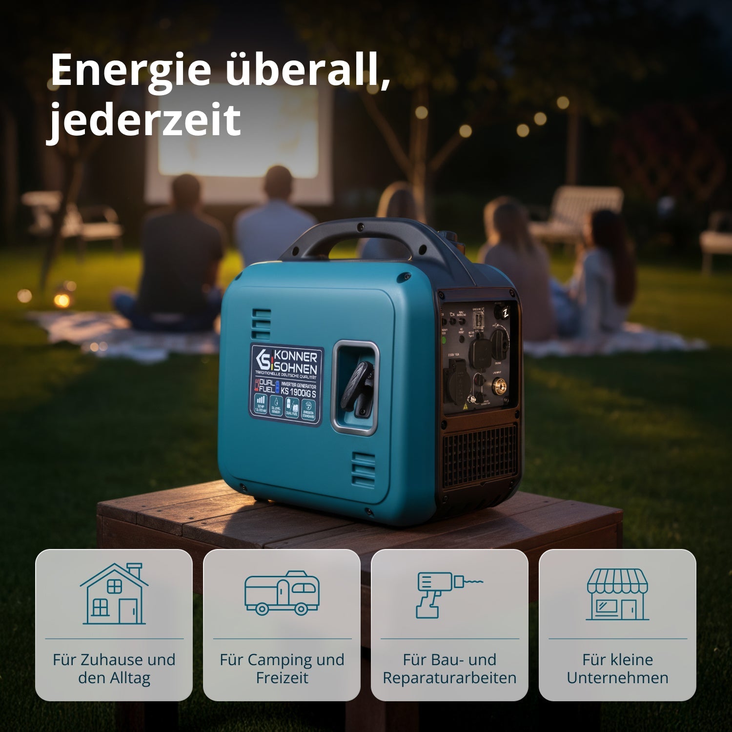 Invertergenerator (Gas/Benzin) KS 1900iG S – Inverter-Generatoren